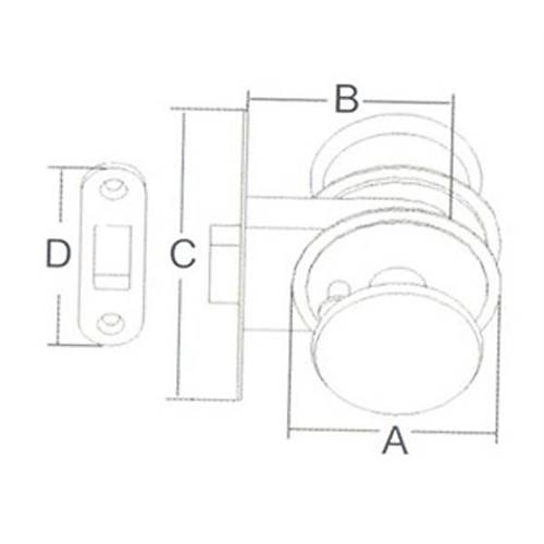 Kap kilidi 62 92MM