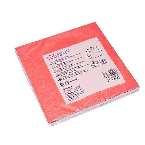 TPL1610 K�rm�z�, 16 adet Pe�ete, 33x33 cm