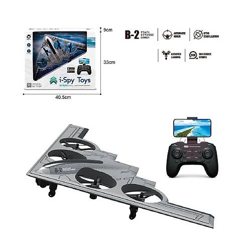 GL-777-275 Uzaktan Kumandal Full Fonksiyon 2.4G arjl Kameral Quadcopter ha