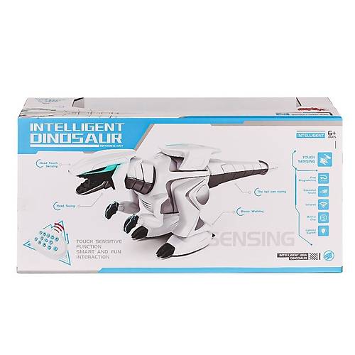 G17 Kumandal� �arjl� Etkile�imli Robot Dinazor -Vardem Oyuncak