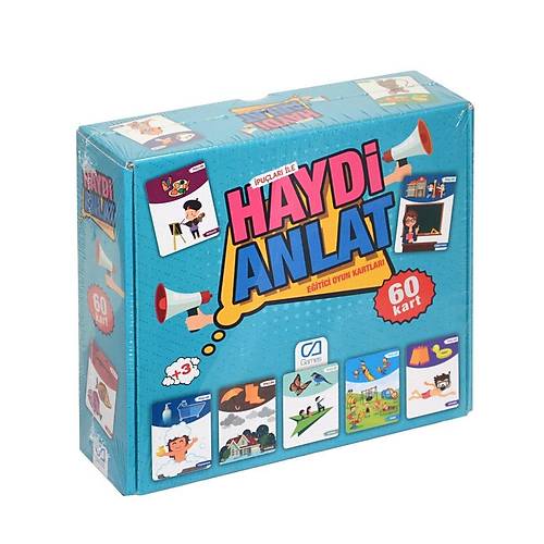 5080 CA Games, Haydi Anlat - E�itici Oyun Kartlar� / +3 ya�
