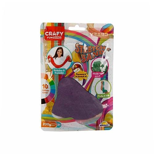 3603 Crafy Stre� Oyun Kumu Mor 200 g -Sunman