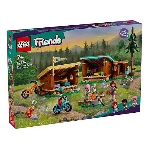 42624 Lego Friends Macera Kamp irin Kulbeler 437 para +7 ya