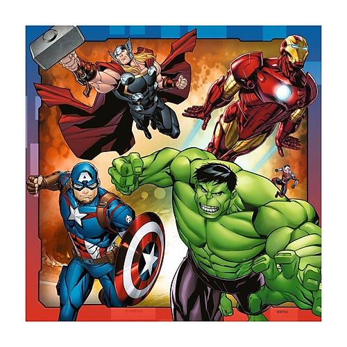 80403 Marvel Avengers 3x49 par�a Ravensburger Puzzle