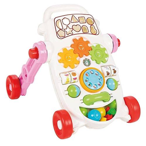 07 539 Happy lk Adm Arabas Pembe -Pilsan Oyuncak