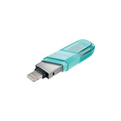 SanDisk iXpand Flash Drive Flip 128GB, Mint color