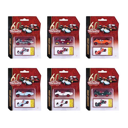 212054103 Majorette Anniversary Edition First Ever 6-asst