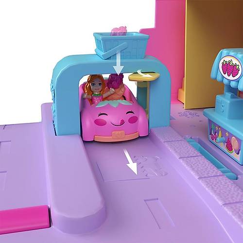 HRD45 Polly Pocket Elenceli Market Oyun Seti