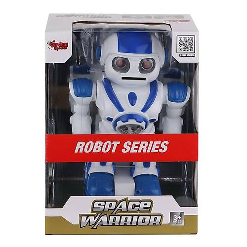 DF-6022 Ikl ve Mzikli Disk Atan Uzay Savas Robot