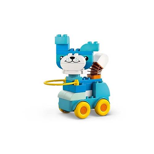 10448 Lego Duplo 3Ƈ Arada Tekerlekli Hayvanlar 58 para +2 ya