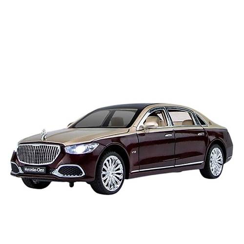 ZHD-B2409 - Vardem  �ek B�rak I��kl� ve Sesli Model MB Metal Araba 1:24