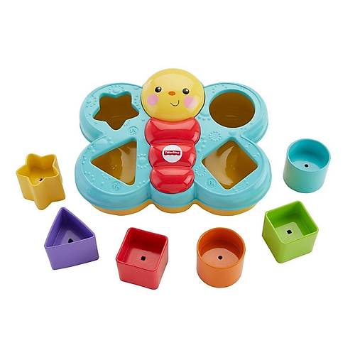 CDC22 Fisher-Price� �ekil E�le�tirme Arkada�� Kelebek / S�ralama ve �ekil Ay�rma Oyuncaklar�