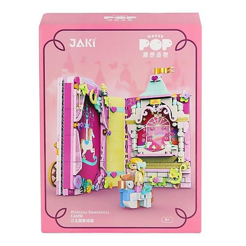 JK8251 Jaki Block - Prenses Hikaye Kitap Sahnesi 491 Par�a Yap�m Seti