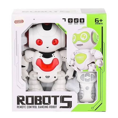 J608-1  Kumandal� Dans Eden Robot -Toysan Oyuncak