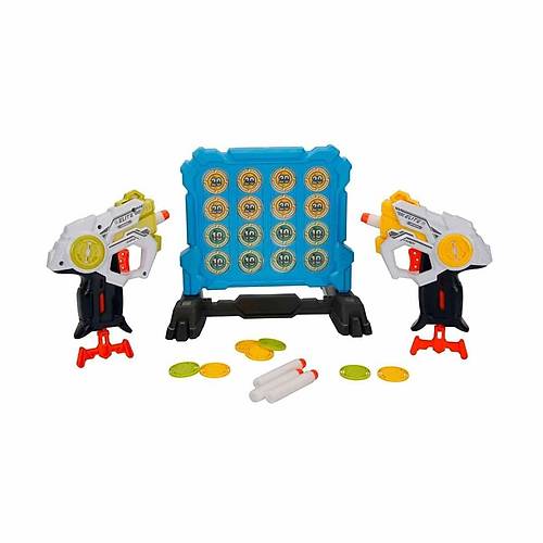 3574 Zapp Toys Hedef Tahtal Snger Dart Atan Silah Seti -Sunman