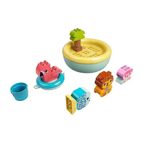 10966 Lego Duplo - Banyo Zaman� E�lencesi: Y�zen Hayvan Adas� 20 par�a +1,5 ya�