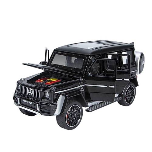 XHD-B2425 -Vardem �ek B�rak ��kl� ve Sesli Kap�lar� A��lan G Jeep 1:24