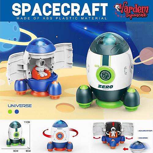 MG-D400-44 S�rtmeli Astronotlu Uzay Roketi