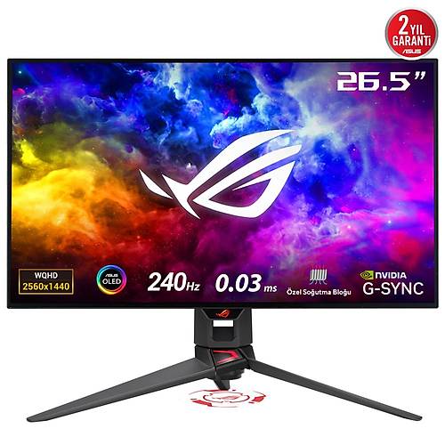 26.5 ASUS ROG SWIFT PG27AQDM 0.03MS 240HZ OLED