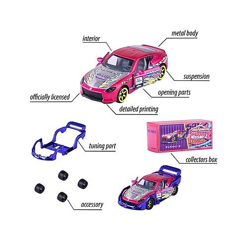 212051030 Majorette Japonya Serisi Delks Arabalar