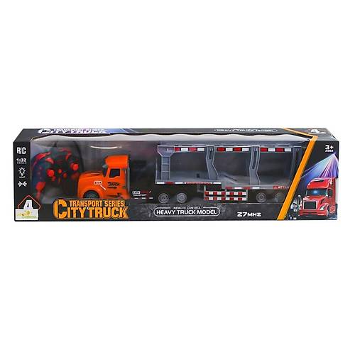 LA012-3 Kumandal� �arjl� I��kl� Transport T�r 1:32 -Limon Oyuncak