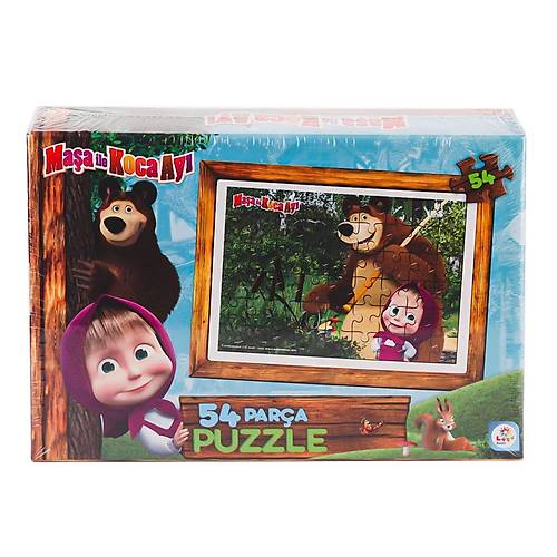 MS7965 Masha ve Koca Ay� 54 Par�a Puzzle -La�okids