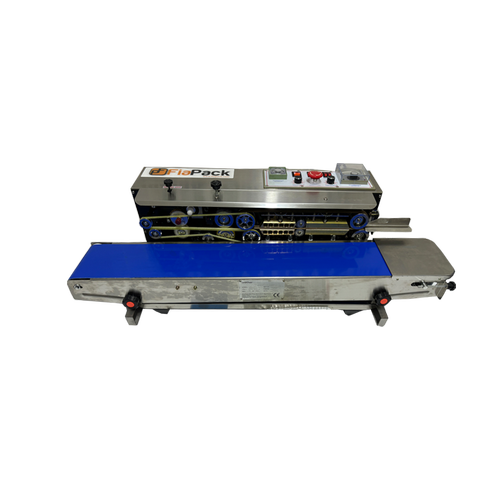Fiapack FRD-1000W Otomatik Konveyorlu Mrekkep Tarih Yazcl Kapama Makinesi