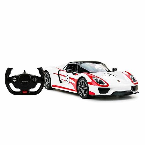 70710 1:14 Uzaktan Kumandal� Porsche 918 Spyder Weissach I��kl� Araba 32 cm