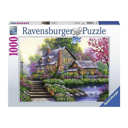 120004646 Romantic Cottage 1000 para Ravensburger Puzzle