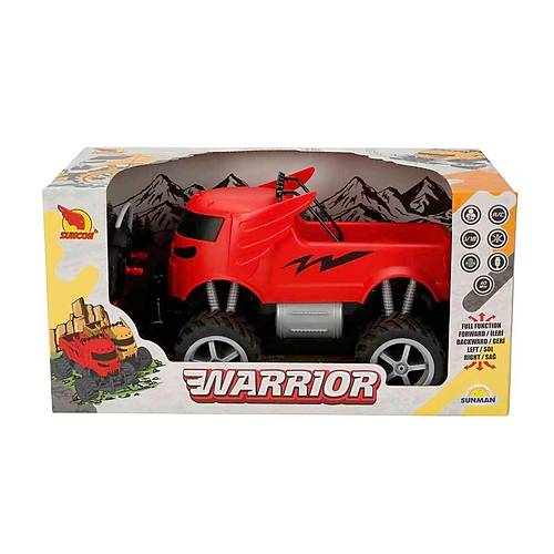 4677 1:18 Suncon Warrior USB �arjl� Uzaktan Kumandal� Araba 28 cm