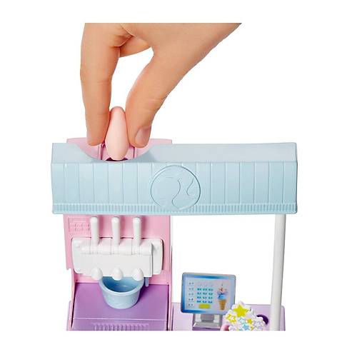 HCN46 Barbie Dondurma D�kkan� Oyun Seti, Barbie Ben B�y�y�nce