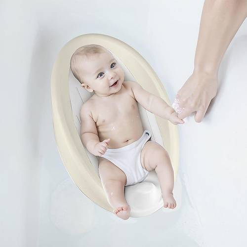 7370 Bebek Banyo Y�kama Deste�i Bej -Dolu Oyuncak