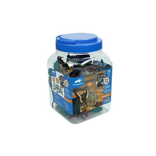 SH-D6601-1 2 3 4 30 Par�a Hayvan Seti 2 Vah�i - 2 �iftlik - Vardem Oyuncak