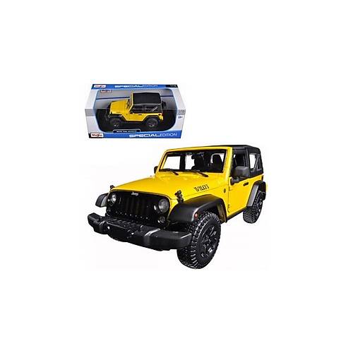 MAIS 31676 Maisto 2014 Jeep Wrangler 1:18 Special Edition Model Araba