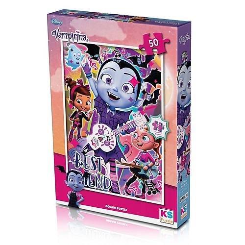 VP709 Vampirina 50 Par�a �ocuk Puzzle -KS Puzzle