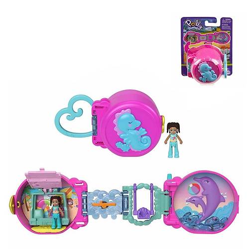 HRD73 Polly Pocket Sevimli Hayvanck Temal Mini Oyun Setleri