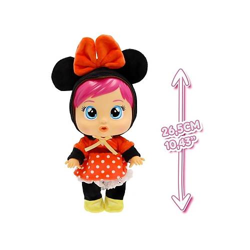 CYB69000 Cry Babies Love and Care Minnie Kostml Bebek