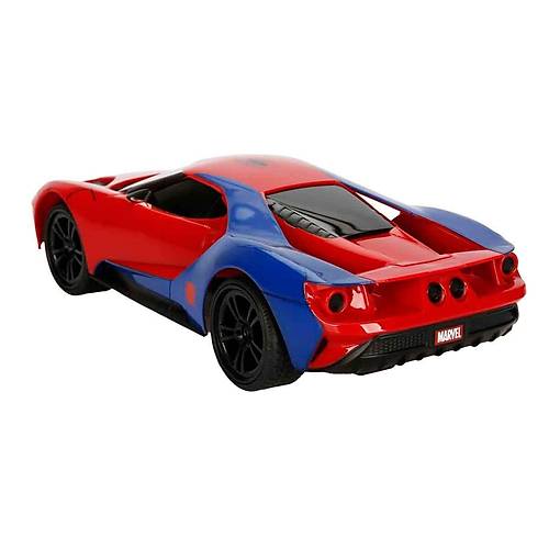 7038 1:16 Marvel Spiderman 2017 Ford GT USB �arjl� Uzaktan Kumandal� Araba