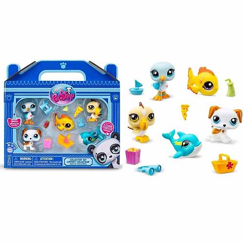 1005103 Littlest Pet Shop - Mini�ler 5'li Fig�r Seti S1 �iftlik Temal�