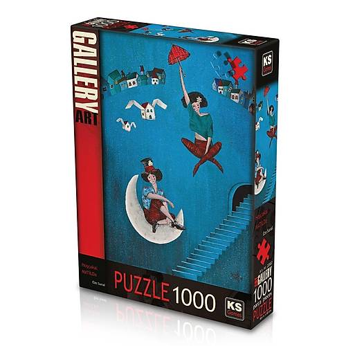 20587 Ho��akal Matilda 1000 Par�a Puzzle -KS Puzzle