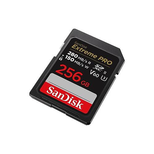 SanDisk Extreme PRO 256GB V60 SD cards