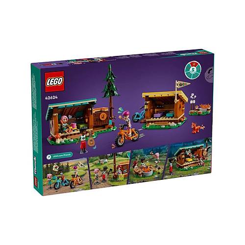 42624 Lego Friends Macera Kamp irin Kulbeler 437 para +7 ya