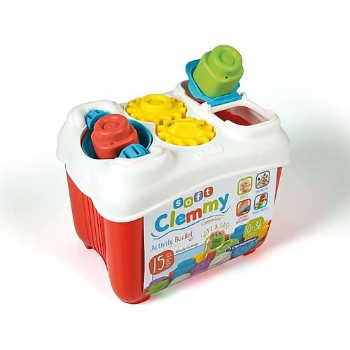 17171 Soft Clemmy - Yumu�ak Blok Bultak Kovas� - 15 par�a 6-36 ay