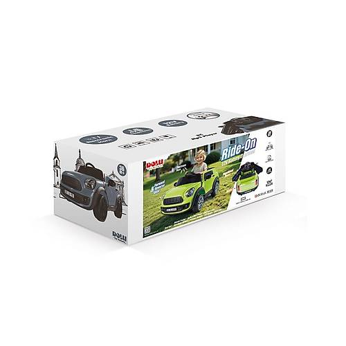 8295 OYUNCAK RIDE ON 12V ARABA KUMANDALI A�IK YE��L
