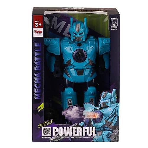 DF-6052 I��kl� ve M�zikli Buhar atan Robot -Vardem Oyuncak