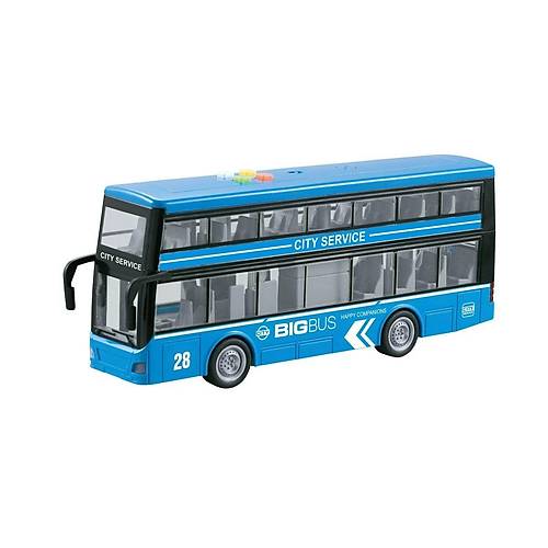 WY912A-B Sesli ve I��kl� �ift Katl� Otob�s 1:16 -Vardem