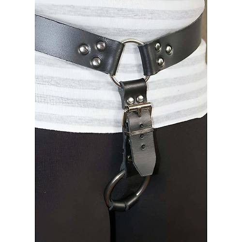 Erkek zel Blge Deri Harness - APFTM25