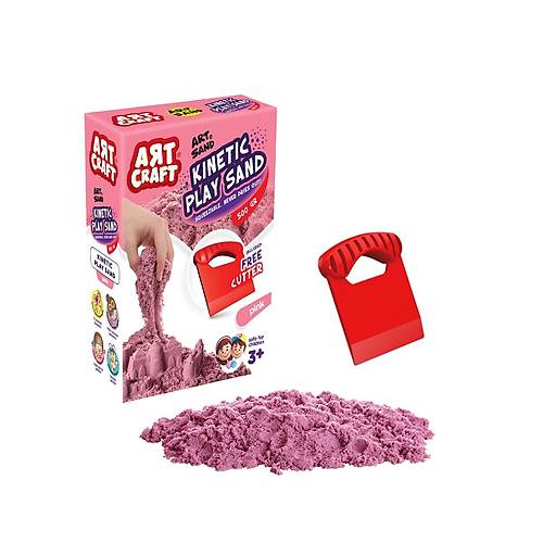 03688 AKSESUARLI PEMBE K�NET�K OYUN KUMU 500 GR