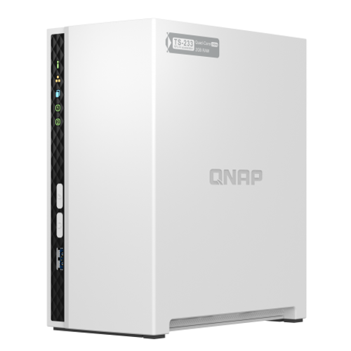 QNAP TS-233 2 YUVALI 2GB DEPOLAMA NTES (Resmi Distribtr Garantili)