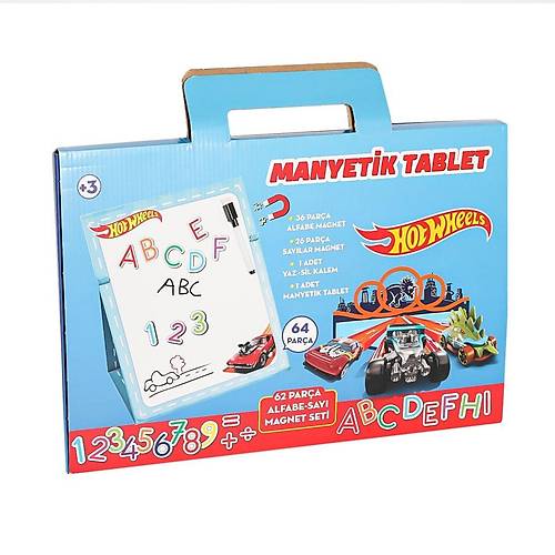 2236 HOT WHEELS MANYETK TABLET 62 PARA MANYETKL